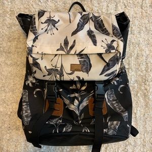 Roxy Botanical Print Laptop Backpack